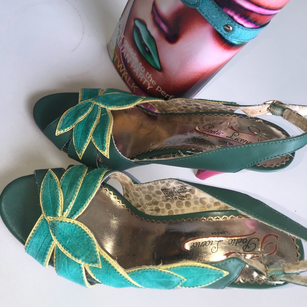 Poetic License Spring Bloom multicolored sandals